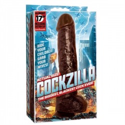 Dildo Cockzilla Realistic Cock 42 cm. (16.50 inch) - Black